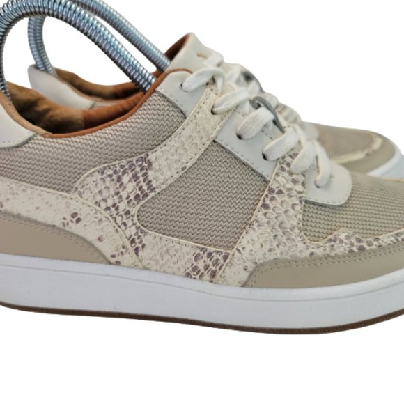 Lucky Brand Womens LK-Hennia Snake Skin Print Low Top Sneaker Shoes Sz 6.5 - Picture 7 of 11